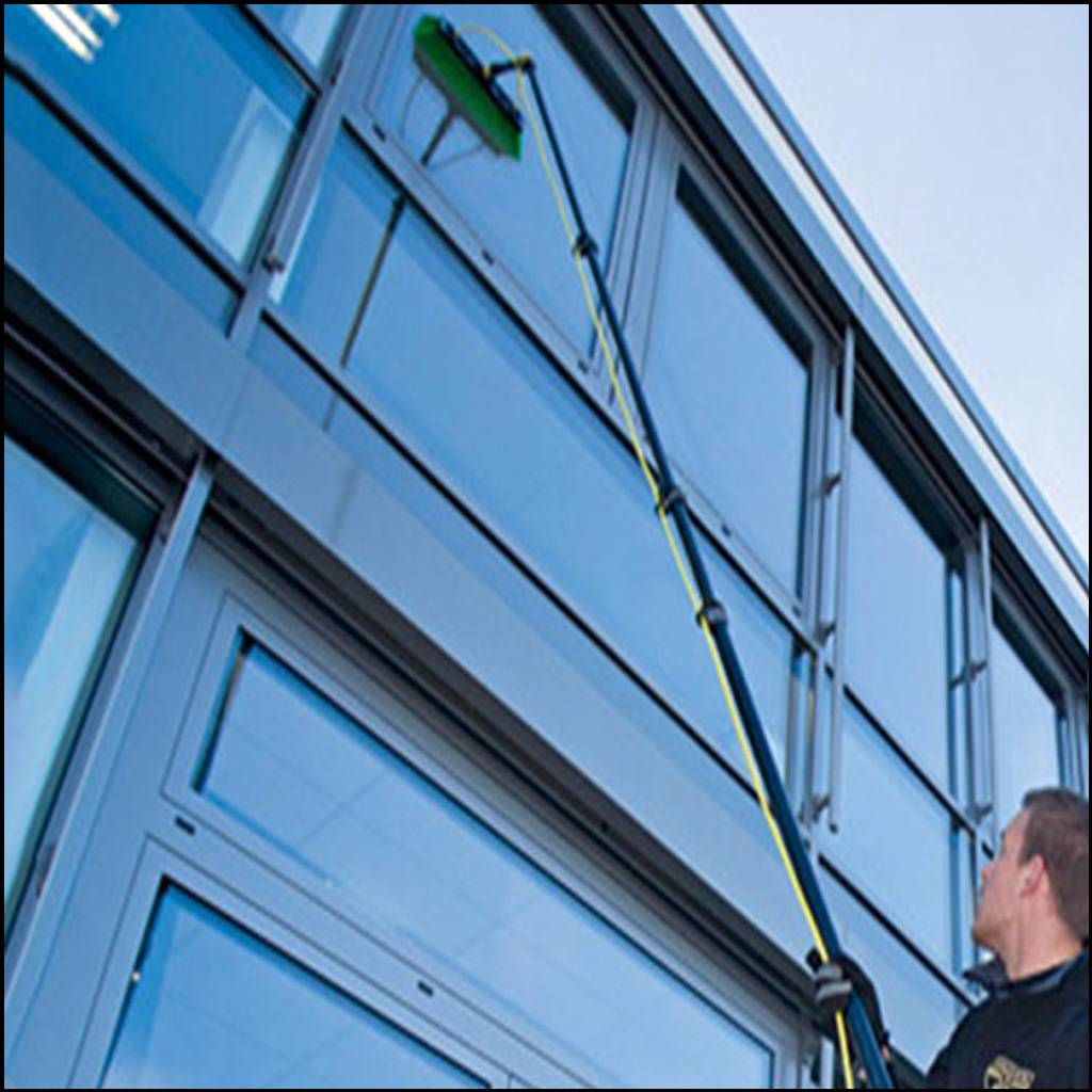 Carbon Telescoopsteel 10 meter  met toebehoren Carbon Telescoopsteel 10 meter  met toebehoren