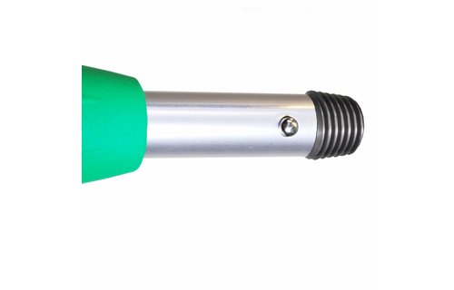 Schroefdraadadapter voor aluminium stelen