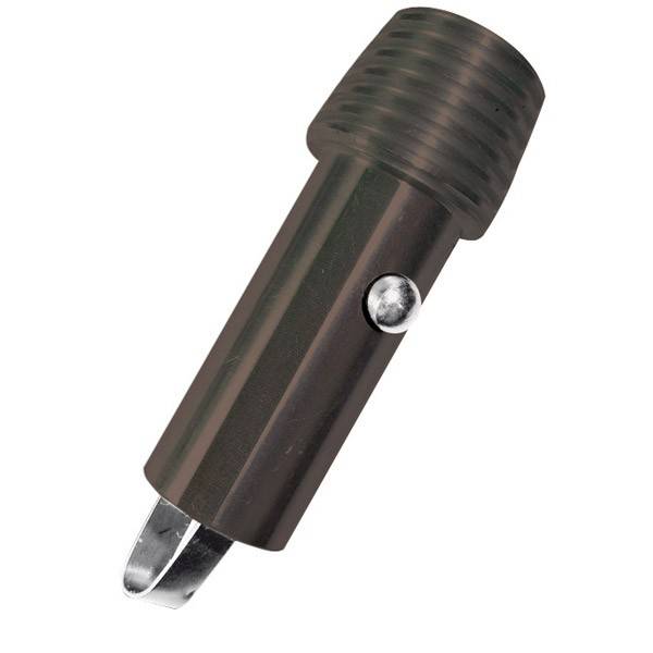 Schroefdraadadapter voor aluminium stelen