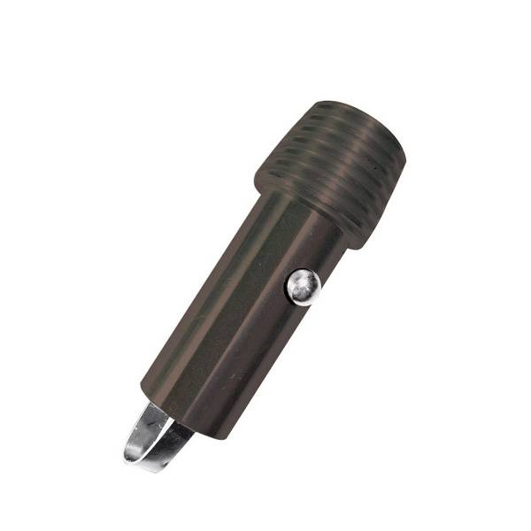 Schroefdraadadapter voor aluminium stelen