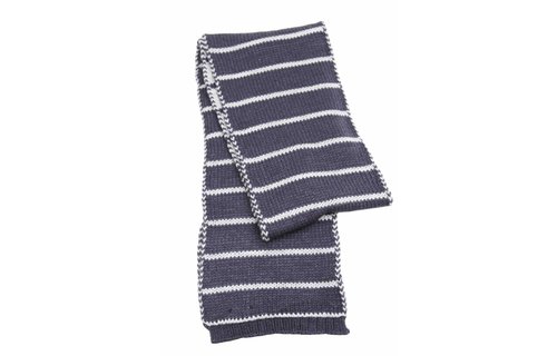 Kindersjaal grijs gestreept Kindersjaal grijs gestreept