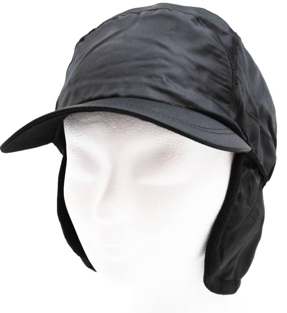 Nylon pet met stopper - zwart Nylon pet met stopper - zwart