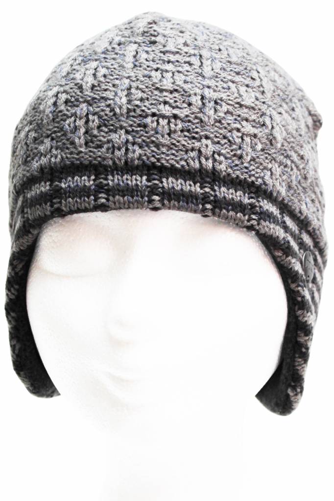 Kinderen Lapland muts -  Grijs Kinderen Lapland muts -  Grijs