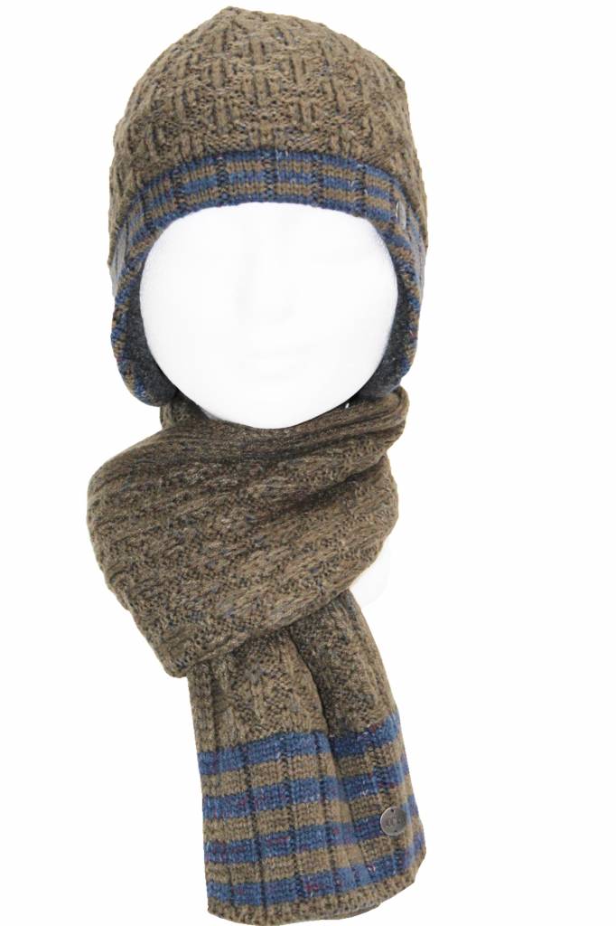 Kinderen Lapland muts -  Kaki Kinderen Lapland muts -  Kaki