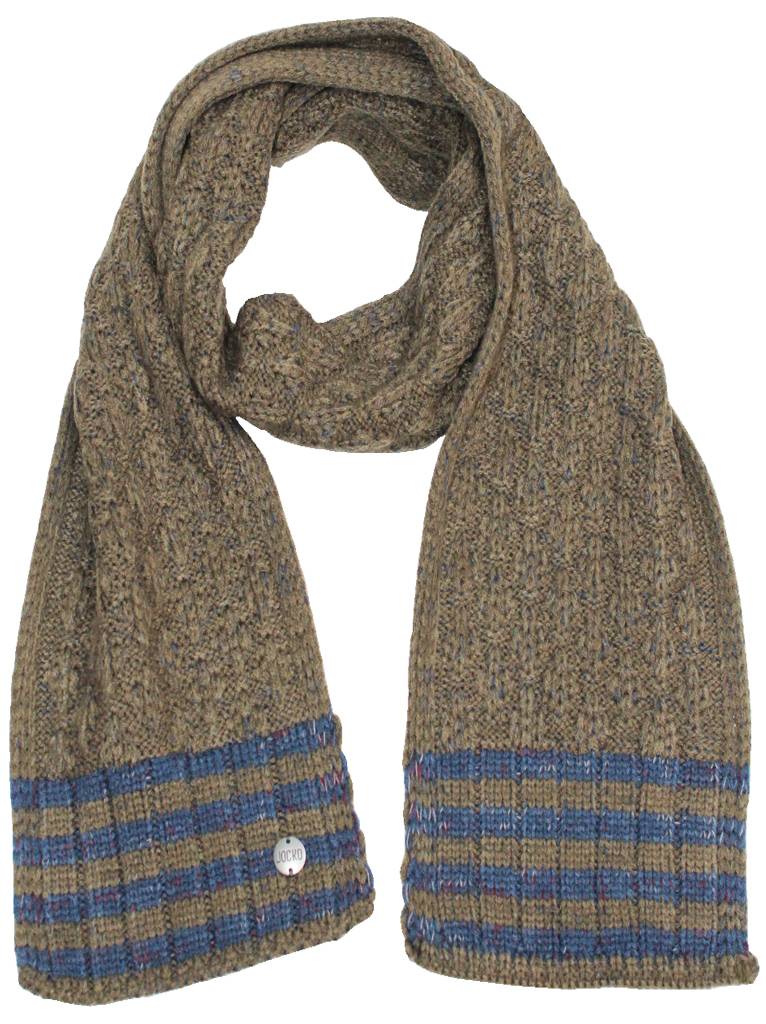 Gebreide kindersjaal  Kaki