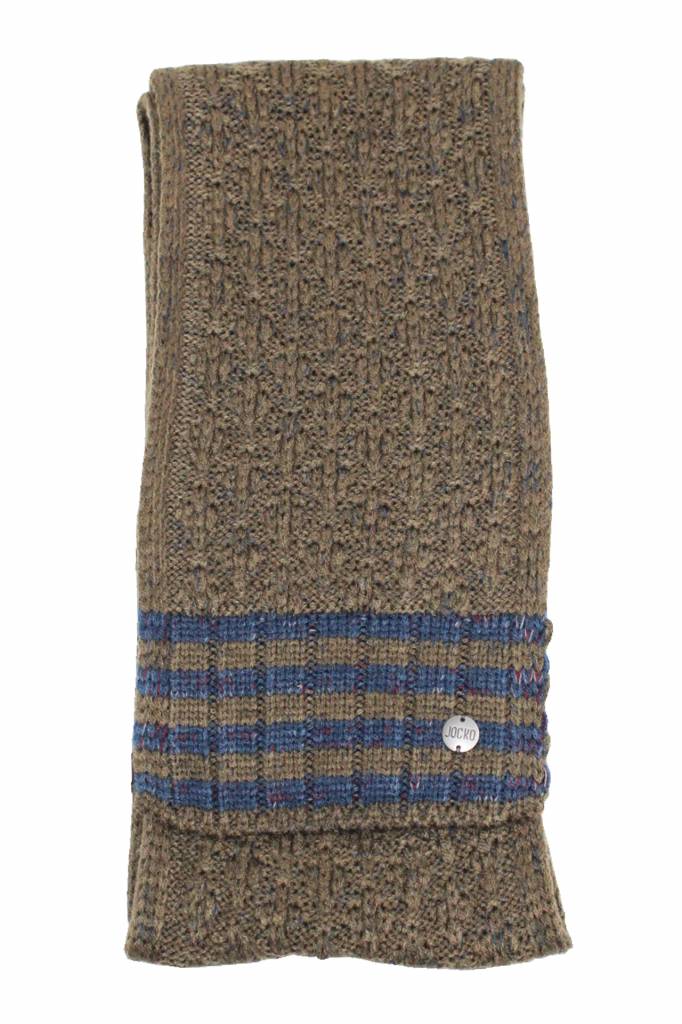 Gebreide kindersjaal  Kaki