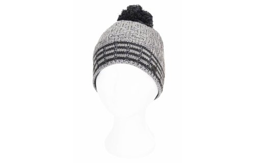 Kindermuts  met Pompon -  Grijs Kindermuts  met Pompon -  Grijs
