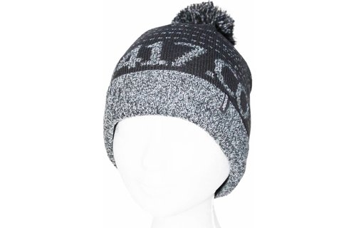 Pompon kindermuts  grijs  "Numbers"