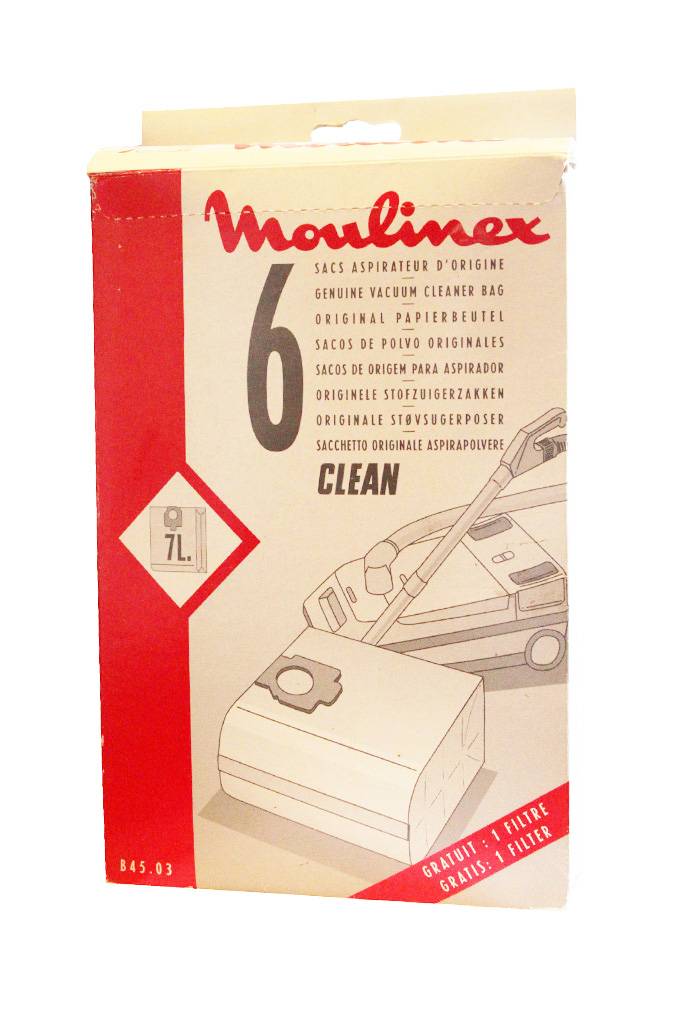 Moulinex Classic  -   Clean  Stofzuigerzakken Moulinex Classic  -   Clean  Stofzuigerzakken