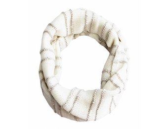 Colsjaal glinsterdraad "Ecru"