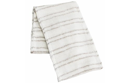 Colsjaal glinsterdraad "Ecru"