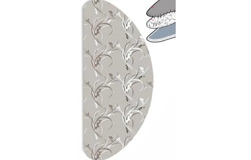 Strijkplankovertrek Banaan "Classic beige" met moltonlaag