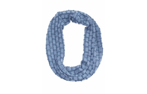 Gebreide Colsjaal  Blauw Gebreide Colsjaal  Blauw