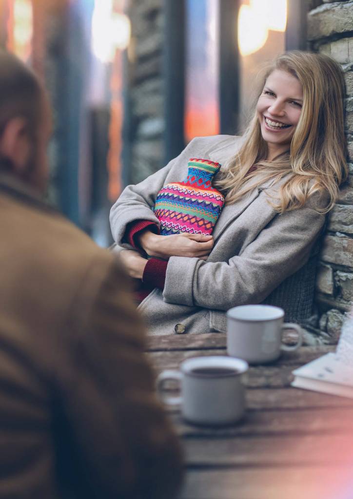 Warmwaterkruik 2 L. Peru gebreid Warmwaterkruik 2 L. Peru gebreid