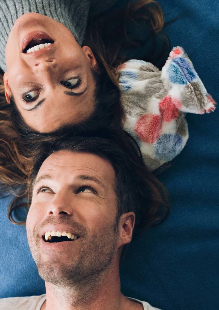 Warmwaterkruik 2 L. zachte velours stippen