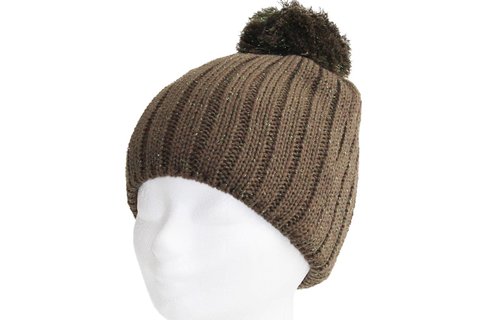 Gebreide Pomponmuts Lurex   verschillende kleuren