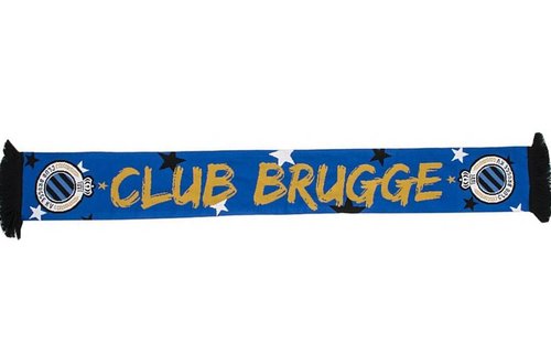 Supporterssjaal Club Brugge  "1891"  Gold Supporterssjaal Club Brugge  "1891"  Gold