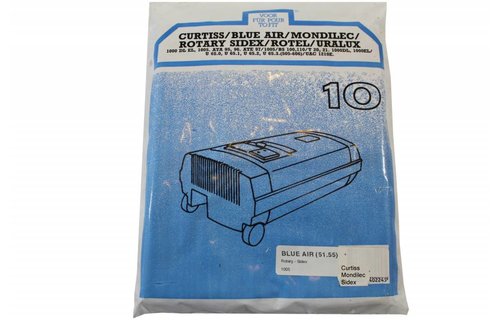 Blue Air / Curtiss / Rotel Stofzuigerzakken