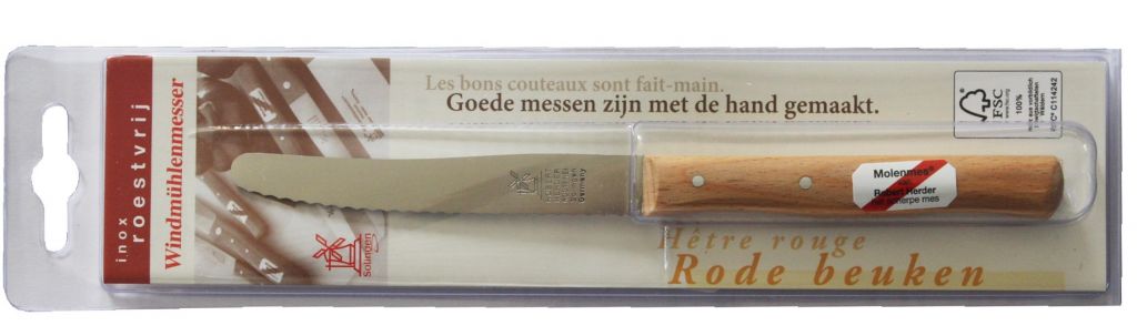 Robert Herder  "Tafelmes small"  Beukenhout  RVS