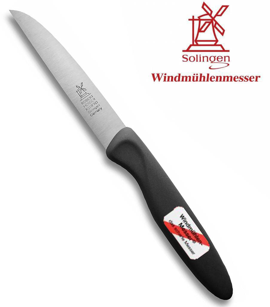 Robert Herder Molenmes Roestvrij -  Kunststof  Zwart