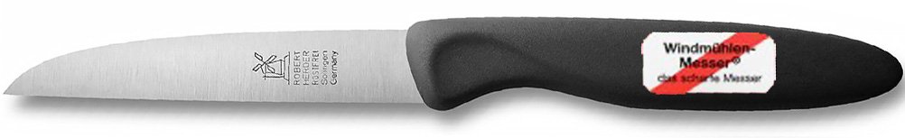 Robert Herder Molenmes Roestvrij -  Kunststof  Zwart