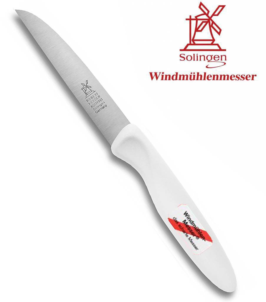 Robert Herder Molenmes Roestvrij -  Kunststof  Wit