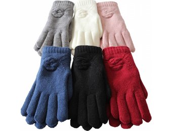 Handschoenen Dames met Bloem