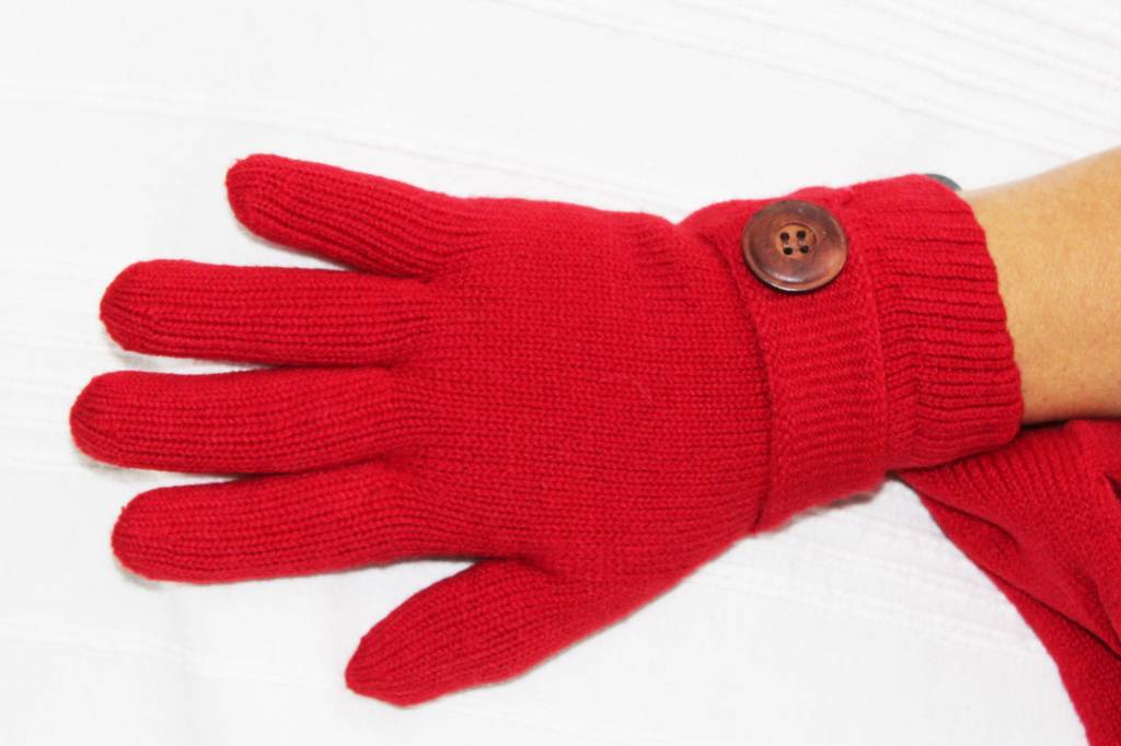 Handschoenen Dames met Knoop Verschillende Kleuren