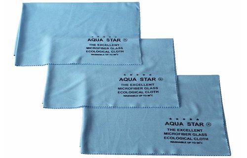 AquaStar Microvezeldoeken 40 x 50 cm   Blauw