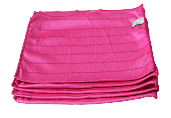 Bamboe Droogdoek 40 x 50 cm.  Roos