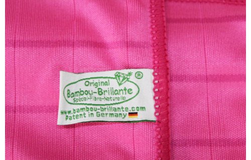 Bamboe Droogdoek 40 x 50 cm. Roos "Glashelder"