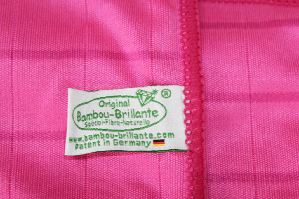 Bamboe Droogdoek 40 x 50 cm. Roos "Glashelder"