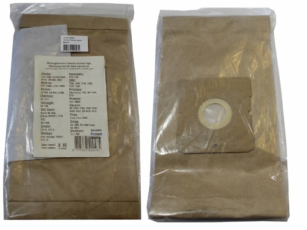 Severin / Primera / Alaska Stofzuigerzakken