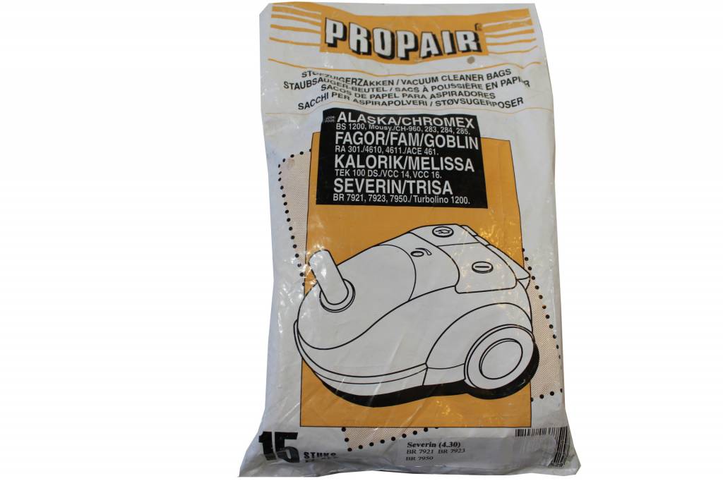 Severin BR 7921 / Kalorik Tek 100 DS Stofzuigerzakken