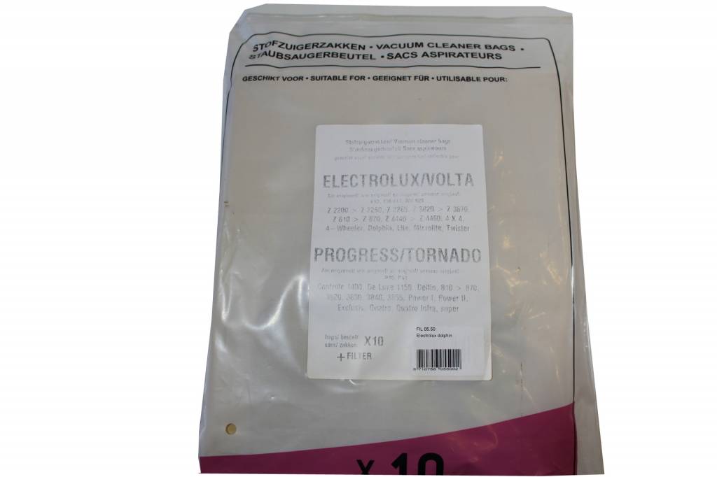 Electrolux Z 2200 - 4440 Dolphin / Tornado / Progress Stofzuigerzakken