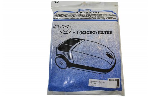 Bosch / Siemens Activa BBS 6000 - 6999 Stofzuigerzakken Bosch / Siemens Activa BBS 6000 - 6999 Stofzuigerzakken