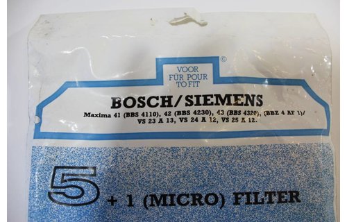 Bosch / Siemens Maxima 41 Stofzuigerzakken