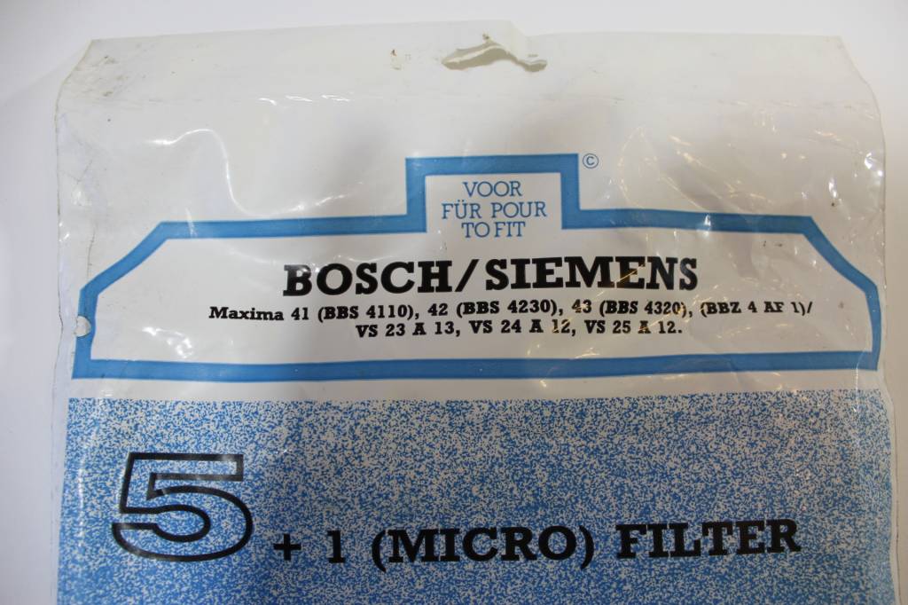 Bosch / Siemens Maxima 41 Stofzuigerzakken