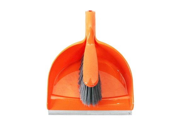 Vuilblik met handvleugel   Oranje