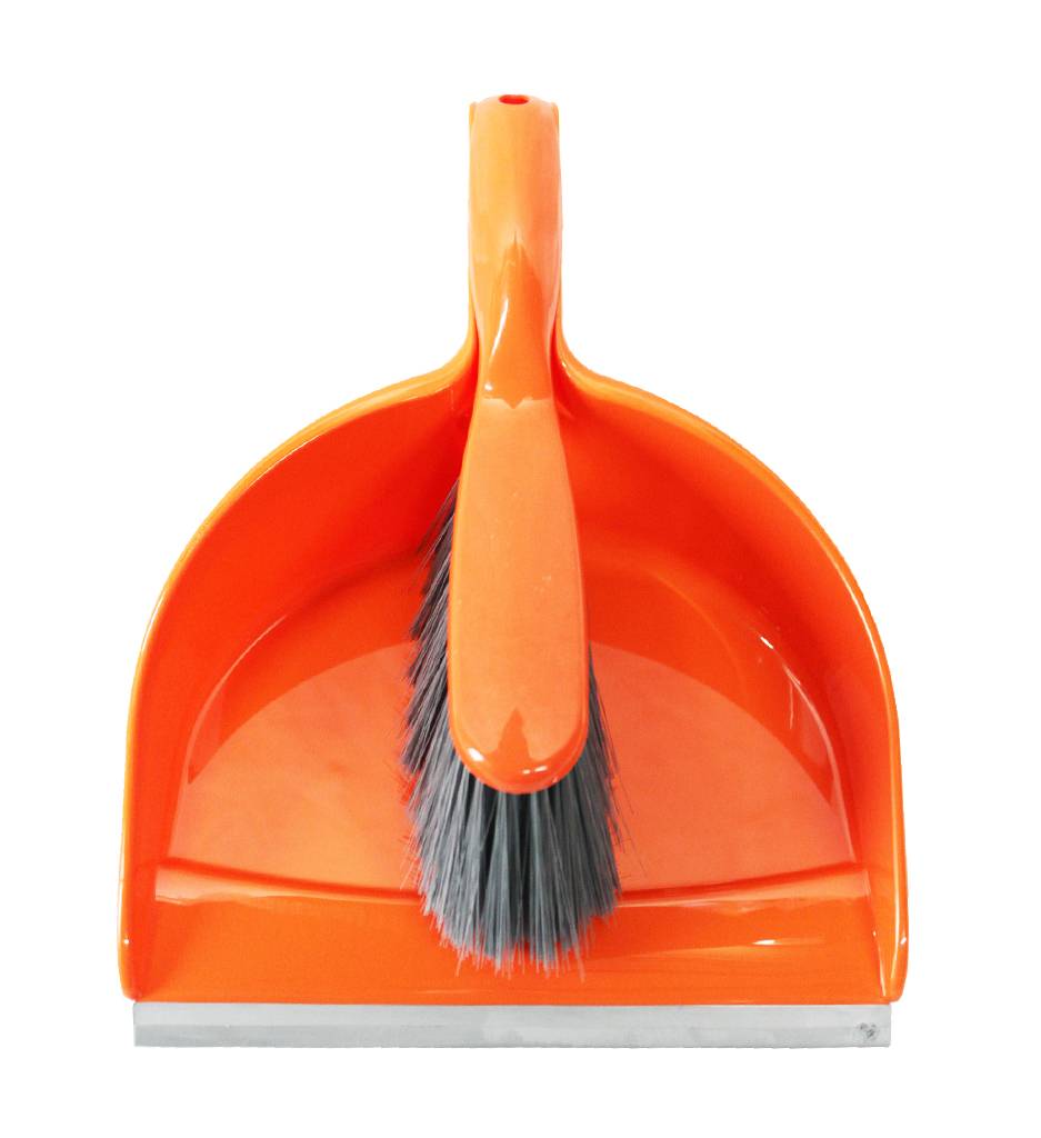 Vuilblik met handvleugel   Oranje