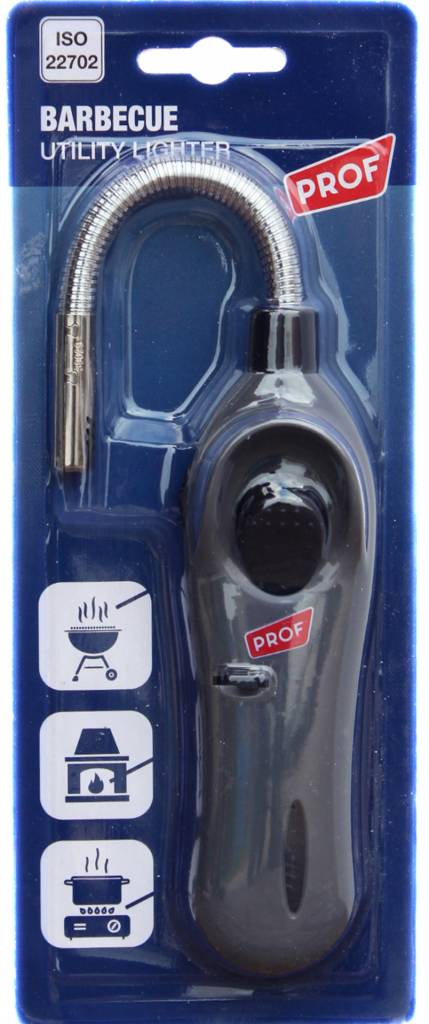 Gasaansteker Prof flexibel  27 cm.