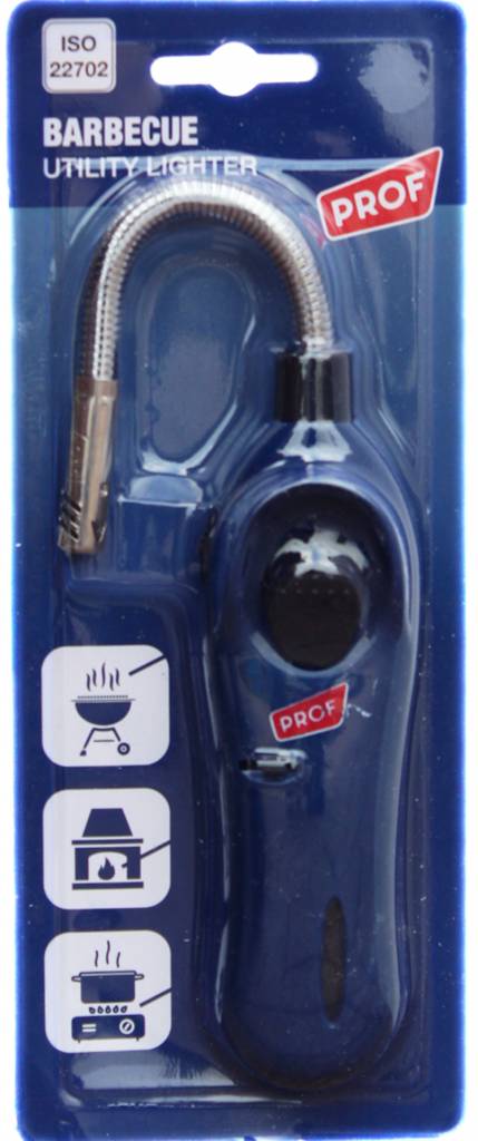 Gasaansteker Prof flexibel  27 cm.