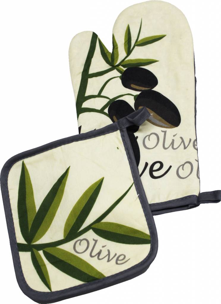 Ovenwant en Pannenlap 2 delige set Ovenwant en Pannenlap 2 delige set