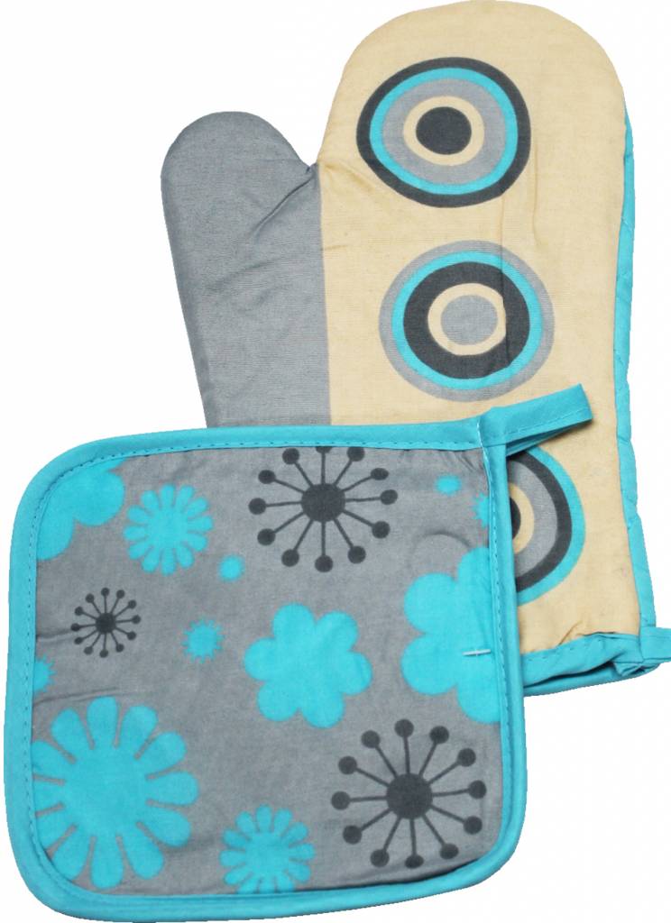 Ovenwant en Pannenlap 2 delige set Ovenwant en Pannenlap 2 delige set