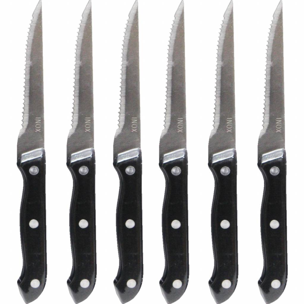 Vleesmessen  Couteaux   - 6-delig Vleesmessen  Couteaux   - 6-delig