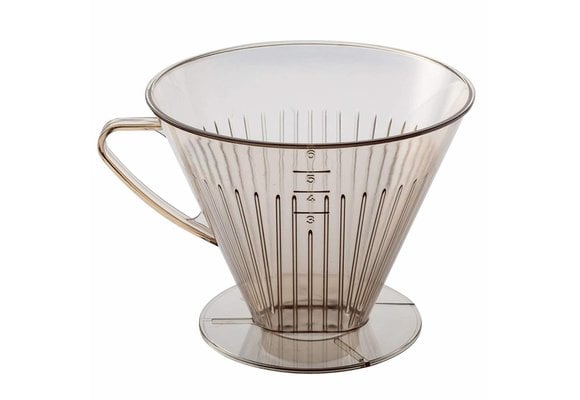 Koffiefilter houder Bruin 1 x 6