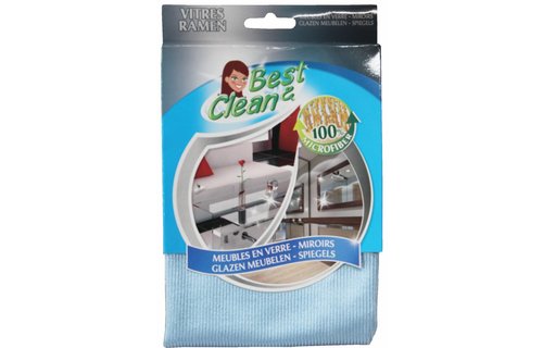 Best-clean  microvezeldoek  Glazen meubelen & Spiegels  35 x 35 cm. Best-clean  microvezeldoek  Glazen meubelen & Spiegels  35 x 35 cm.