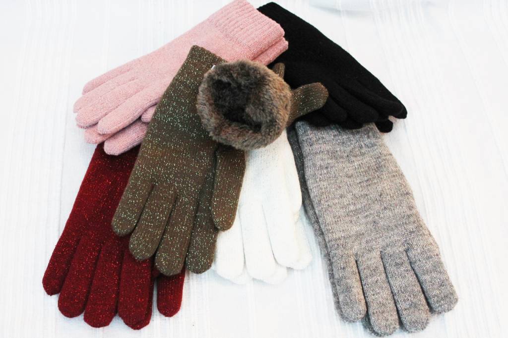 Dames Handschoenen met Lurex