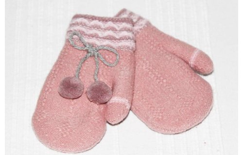 Kinderwantjes met pompons