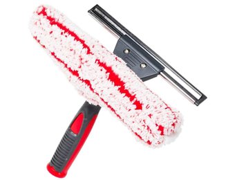 TechnoDuo Combi Inwasser en Raamwisser  - Rood